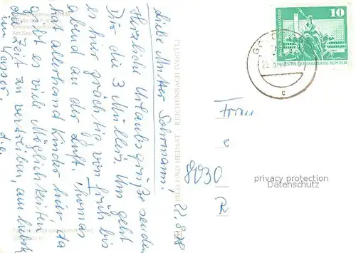 AK / Ansichtskarte Goldberg_Mecklenburg John Brinckmann Strasse Kreisheimatmuseum Strasse des Friedens Partie am See Goldberg_Mecklenburg