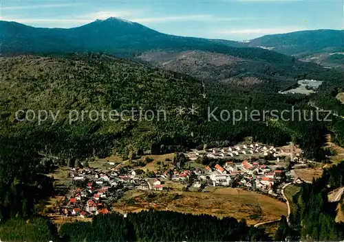 AK / Ansichtskarte Regenhuette_Bayerisch_Eisenstein Ferienort am Fusse des Arber im Bayerischen Wald Fliegeraufnahme Regenhuette_Bayerisch