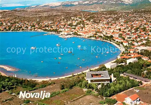 AK / Ansichtskarte Novalja Fliegeraufnahme Novalja