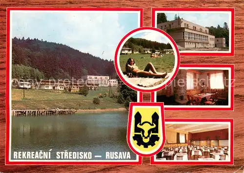 AK / Ansichtskarte Rusava Rekreacni stredisko Restaurant Rusava