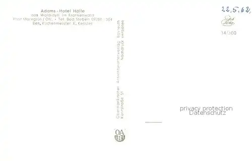 AK / Ansichtskarte Hoellental_Frankenwald Jungfernsteg Teufelsteg Hirschsprung Hoellental_Frankenwald