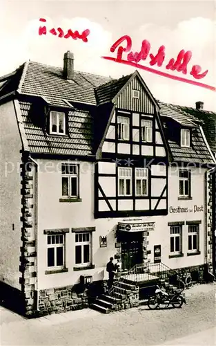 AK / Ansichtskarte Lauenfoerde Gast und Pensionshaus Zur Post Lauenfoerde