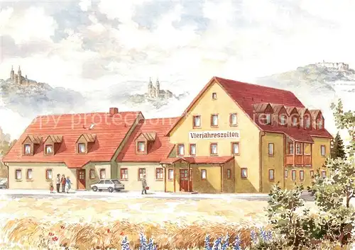 AK / Ansichtskarte Staffelstein Hotel Vierjahreszeiten Staffelstein