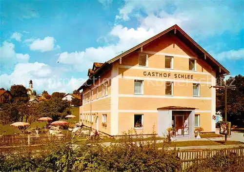 AK / Ansichtskarte Hohenschaeftlarn Hotel Gasthof Schlee Hohenschaeftlarn