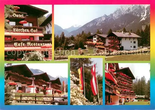 AK / Ansichtskarte Obsteig_Tirol Ferien Hotel Laerchen Hof Teilansichten Obsteig_Tirol
