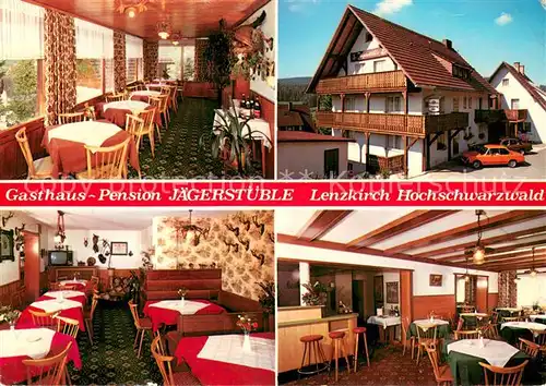 AK / Ansichtskarte Lenzkirch Gasthaus Pension Jaegerstueble Gastraeume Theke Lenzkirch
