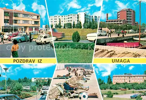 AK / Ansichtskarte Umag_Umago_Istrien Teilansichten Kuestenort Umag_Umago_Istrien