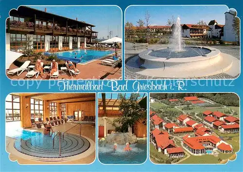 AK / Ansichtskarte Bad_Griesbach_Rottal Dreiquellenbad Thermal Mineralheilbad Freizeitbad Bad_Griesbach_Rottal