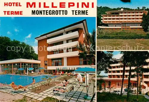 AK / Ansichtskarte Montegrotto_Terme Hotel Millepini Swimming Pool Montegrotto Terme