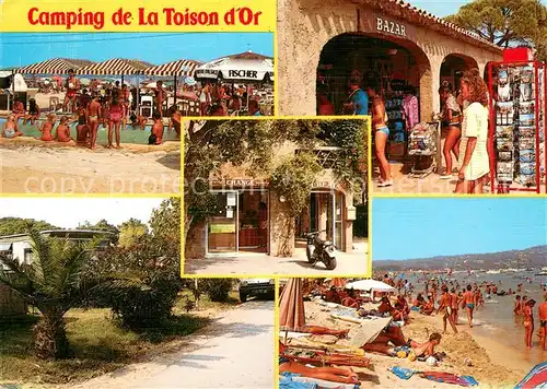 AK / Ansichtskarte Ramatuelle Camping de la Toison d Or Bazar Souvenirs Plage Ramatuelle