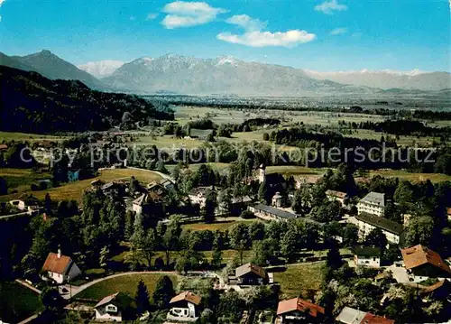 AK / Ansichtskarte Bad_Heilbrunn Fliegeraufnahme mit Herzogstand Bad_Heilbrunn