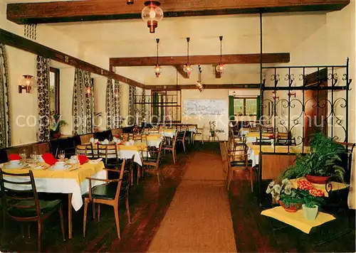 AK / Ansichtskarte Schweinthal_Miesbach Hotel Gasthaus Schweinthal Gaststube Schweinthal Miesbach
