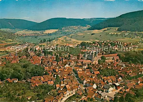 AK / Ansichtskarte Amorbach_Miltenberg Fliegeraufnahme 