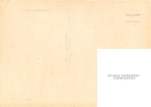 AK / Ansichtskarte Amorbach_Miltenberg Fliegeraufnahme 