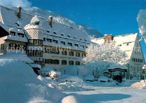 AK / Ansichtskarte Ettal Hotel Ludwig der Bayer Ettal