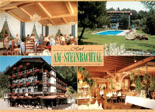 AK / Ansichtskarte Koetzting Hotel Am Steinbachtal Gastraeume Pool Koetzting