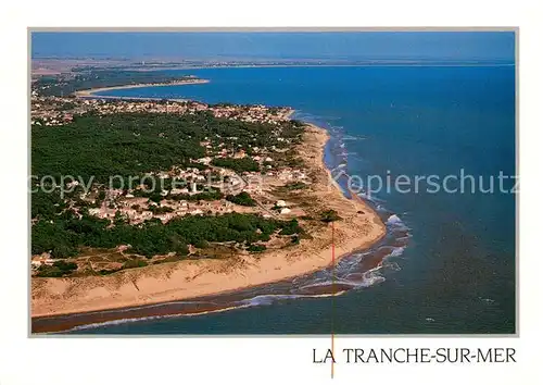 AK / Ansichtskarte La_Tranche sur Mer Pointe du Grouin du Coup Vue aerienne La_Tranche sur Mer