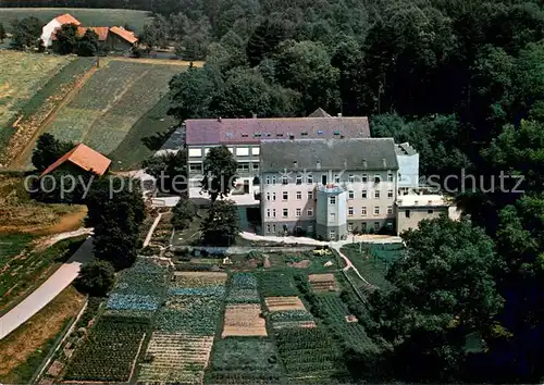 AK / Ansichtskarte Muenchshoefen_Oberschneiding Antoniusheim Muenchshofen Fliegeraufnahme 