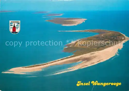 AK / Ansichtskarte Wangerooge_Nordseebad Fliegeraufnahme Wangerooge_Nordseebad