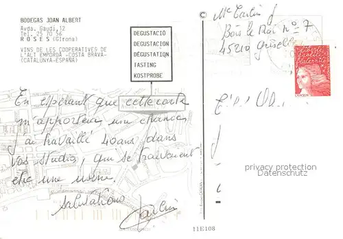 AK / Ansichtskarte Roses Bodegas Joan Albert Details Roses