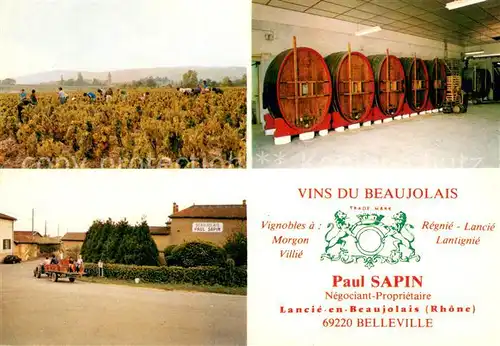 AK / Ansichtskarte Lancie Vins du Beaujolais Vue partielle Lancie