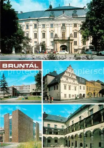 AK / Ansichtskarte Bruntal_Freudenthal_Czechia Okresni mesto v Bruntalske vrchonine vyznamne stredisko textilniho prumyslu 
