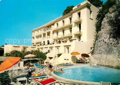 AK / Ansichtskarte Nice_Alpes_Maritimes Hotel la Perouse Piscine Nice_Alpes_Maritimes
