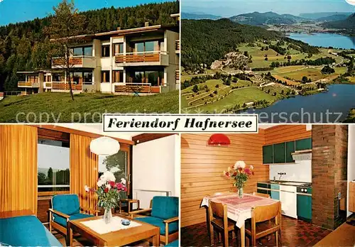 AK / Ansichtskarte Keutschach_See Feriendorf Hafnersee Appartement Fliegeraufnahme Keutschach See