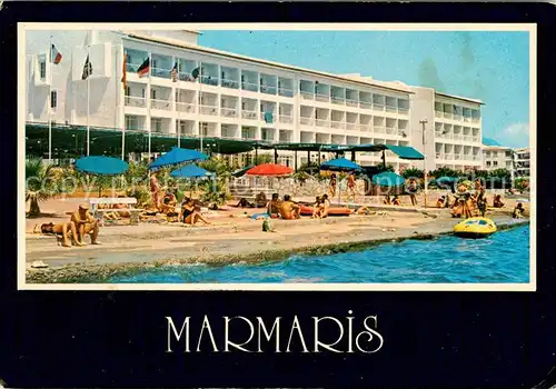 AK / Ansichtskarte Marmaris Strand Hotel Marmaris