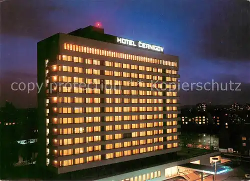 AK / Ansichtskarte Hradec_Kralove_Kralovehradecko Hotel Cernigov 