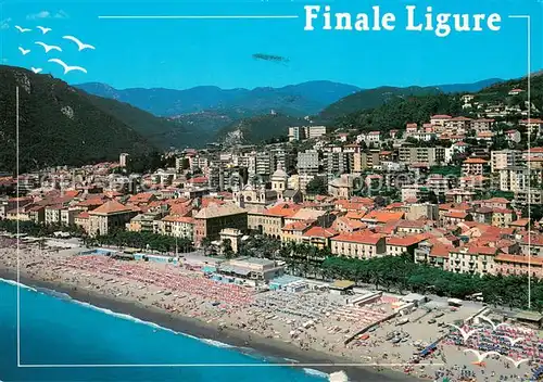 AK / Ansichtskarte Finale_Ligure Fliegeraufnahme Finale_Ligure