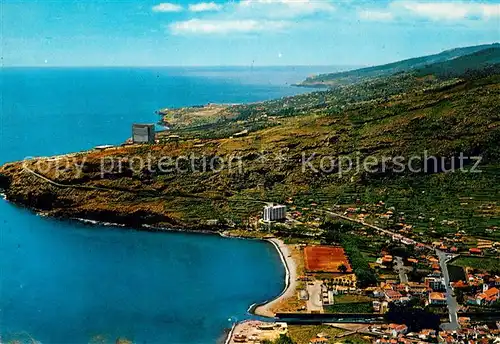 AK / Ansichtskarte Madeira_Portugal Village de Machico Fliegeraufnahme 