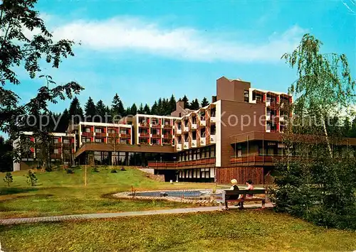 AK / Ansichtskarte Koenigsfeld_Schwarzwald Albert Schweitzer Klinik Koenigsfeld Schwarzwald