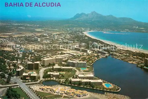 AK / Ansichtskarte Bahia_de_Alcudia Complejo Residencial Bellevue Fliegeraufnahme Bahia_de_Alcudia