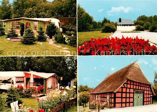 AK / Ansichtskarte Neubruchhausen Campingplatz Fachwerkhaus Neubruchhausen