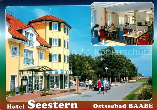 AK / Ansichtskarte Baabe_Ostseebad_Ruegen Hotel Seestern Baabe_Ostseebad_Ruegen