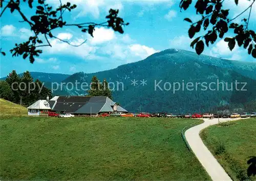 AK / Ansichtskarte Muenstertal_Schwarzwald Almgaststaette Kaelbelescheuer Muenstertal_Schwarzwald