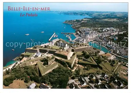 AK / Ansichtskarte Belle Ile en Mer Le Palais Vue aerienne Belle Ile en Mer