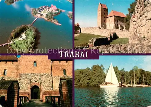 AK / Ansichtskarte Trakai Salos pilies ansamblis Trakai