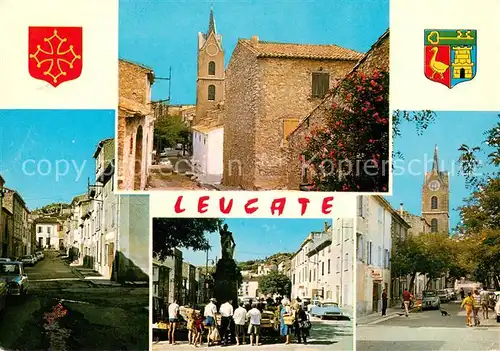 AK / Ansichtskarte Leucate Eglise Les vieilles rues Leucate
