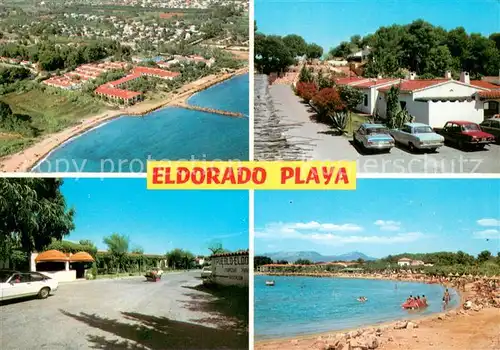 AK / Ansichtskarte Cambrils Eldorado Playa Fliegeraufnahme Cambrils