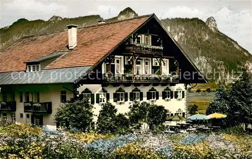 AK / Ansichtskarte Ettal Cafe Benediktenhof Ettal