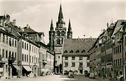 AK / Ansichtskarte Ansbach_Mittelfranken Martin Luther Platz Ansbach Mittelfranken