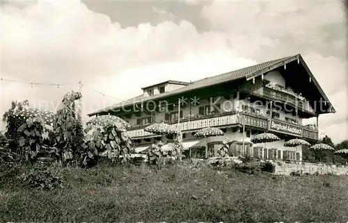 AK / Ansichtskarte Feldkirchen Westerham Berghotel Aschbach Feldkirchen Westerham