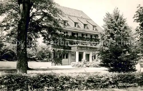 AK / Ansichtskarte Bad_Heilbrunn Kurhaus Bad_Heilbrunn