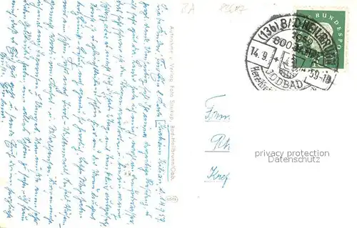 AK / Ansichtskarte Bad_Heilbrunn Kurhaus Bad_Heilbrunn