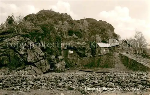 AK / Ansichtskarte Silberberg_Bodenmais Eingang Barbarastollen Silberberg Bodenmais
