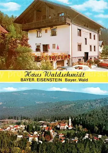 AK / Ansichtskarte Bayrisch_Eisenstein Haus Waldschmidt Panorama Bayrisch_Eisenstein