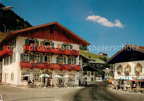 AK / Ansichtskarte Wallgau Gasthof Pension Isartal Huber Karte Nr 8168 Wallgau