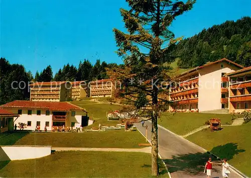AK / Ansichtskarte Oberstaufen Kuranstalt Malas Oberstaufen
